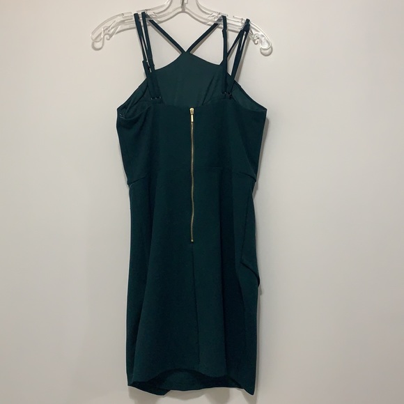 ✨Host Pick✨ Sequin Hearts Green Sheath Party Dress - Picture 6 of 11